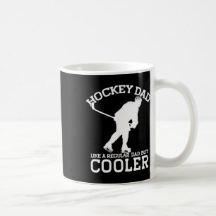 Hockeypappa som en vanlig pappa men coolare Roligt Kaffemugg