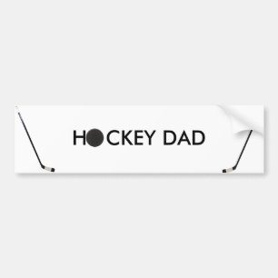 hockeypappabildekal bildekal