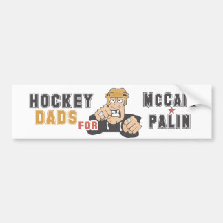 Hockeypappor för den McCain Palin bildekalet Bildekal