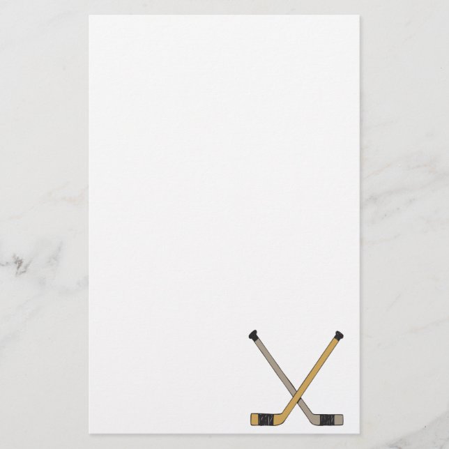 Hockeypinnar Brevpapper (Framsida)