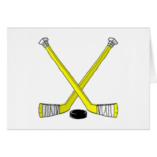 Hockeypinnar Hälsningskort