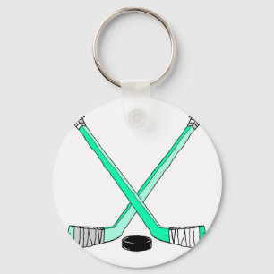 Hockeypinnar Nyckelring