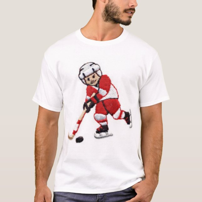 Hockeypojke T-shirt (Framsida)