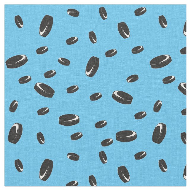 HockeyPucks Tyg (Närbild)