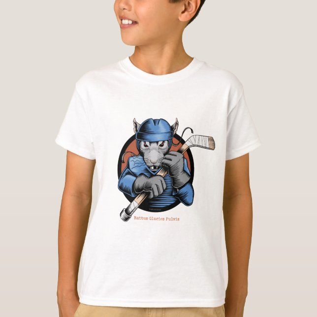 Hockeyråtta T Shirt (Framsida)