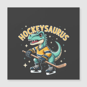Hockeysaurus Ishockey Dinosaur älskare