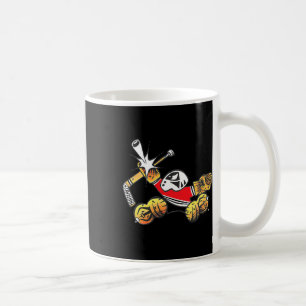 Hockeyserie Målvakt Små sparar Stort sparande Ungd Kaffemugg
