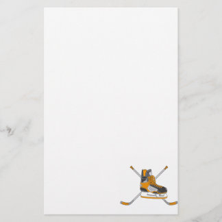 Hockeyskridsko Brevpapper