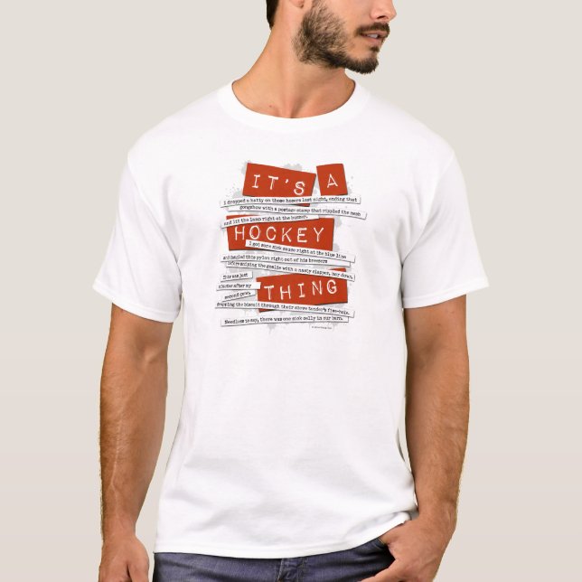 HockeySlang T-shirt (Framsida)