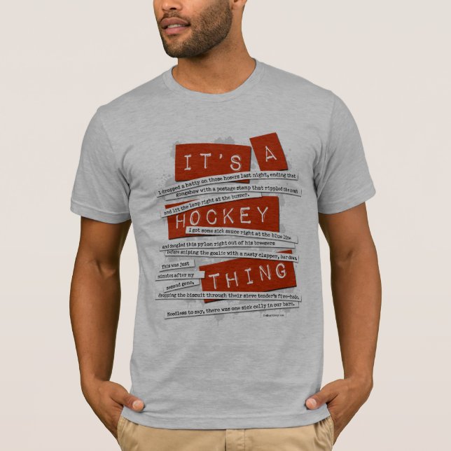 HockeySlang Tee Shirt (Framsida)