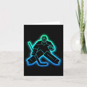 Hockeyspelare Målvakt Barn Pojkar Ishockey Kort