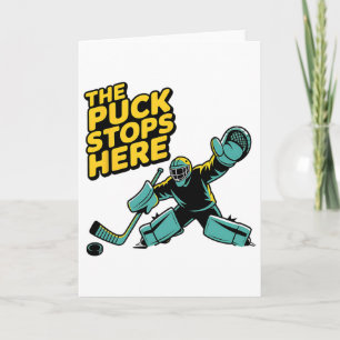 Hockeyspelare Puck Straffbox Hockey Målvakt  Kort