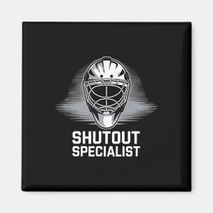 Hockeyspelare Shutout Straffbox Hockey Målvakt Magnet