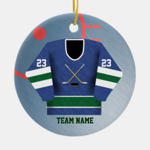 HockeyspelareJersey prydnad Julgransprydnad Keramik