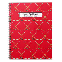 Hockeystift|MVP Puck Mönster Red Namn| Subjekt