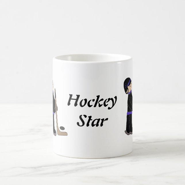 Hockeystjärna Kaffemugg (Center)