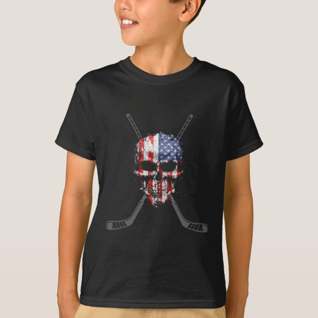 Hockeyutrustning - Hockey (1)  T Shirt (Framsida)