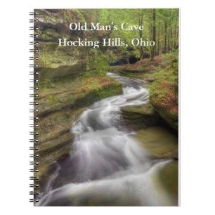 Hocking Backe Ohio Spiral bärbar dator Anteckningsbok Med Spiral