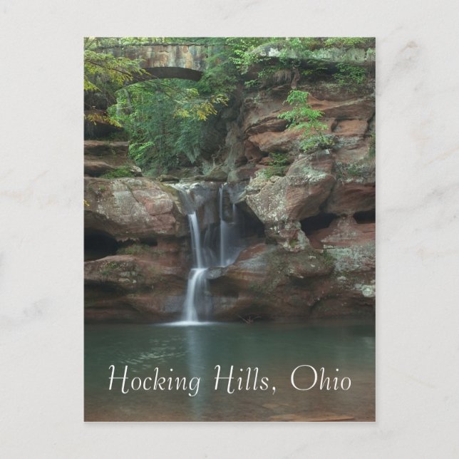 Hocking Backe, Ohio Vykort (Framsida)