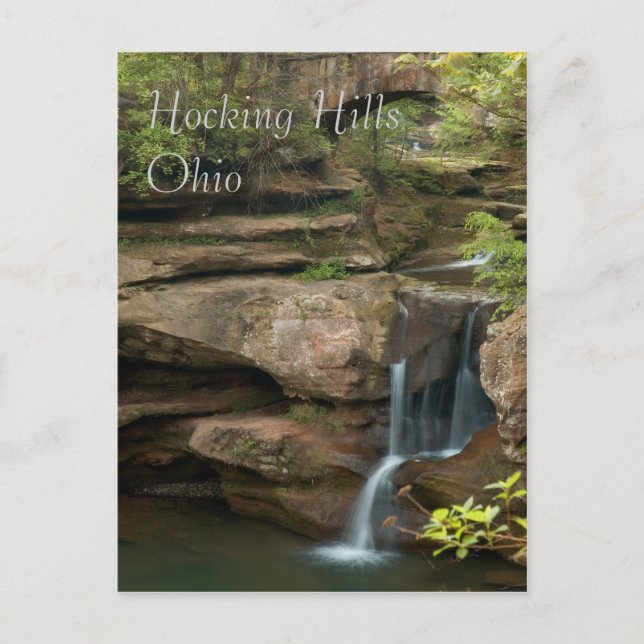 Hocking Backe Ohio Vykort (Framsida)