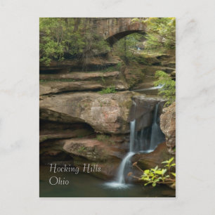 Hocking Backe, Ohio Vykort