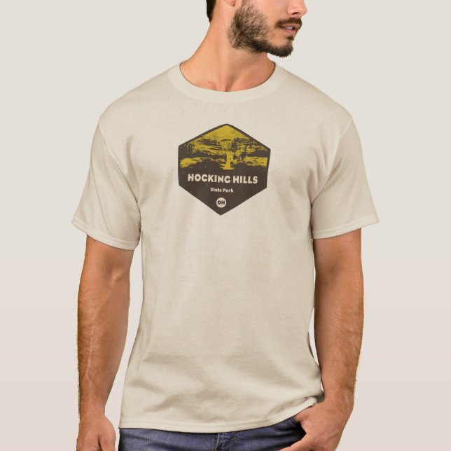Hocking Backe State Park, Ohio T Shirt (Framsida)