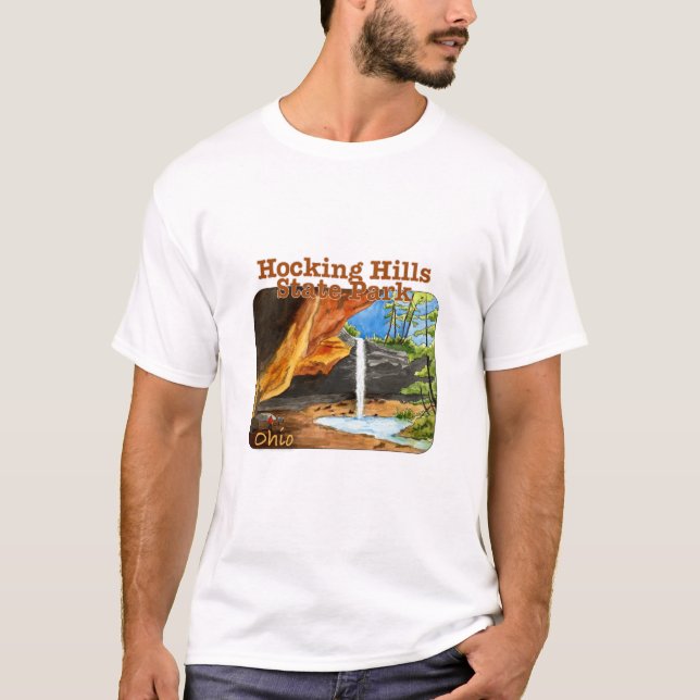 Hocking Backe State Park, Ohio T Shirt (Framsida)
