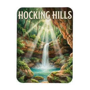 Hocking Hills Magnet