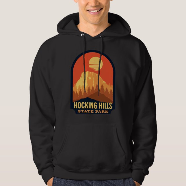 Hocking Hills Ohio Hoodie (Framsida)