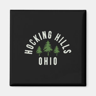 Hocking Hills State Park Ohio Souvenir Vandring Magnet
