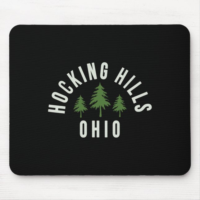 Hocking Hills State Park Ohio Souvenir Vandring  Musmatta (Framsidan)