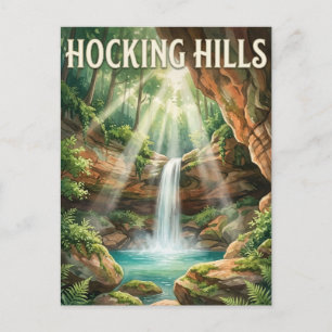 Hocking Hills Vykort