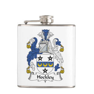 Hockley familjvapensköld fickplunta