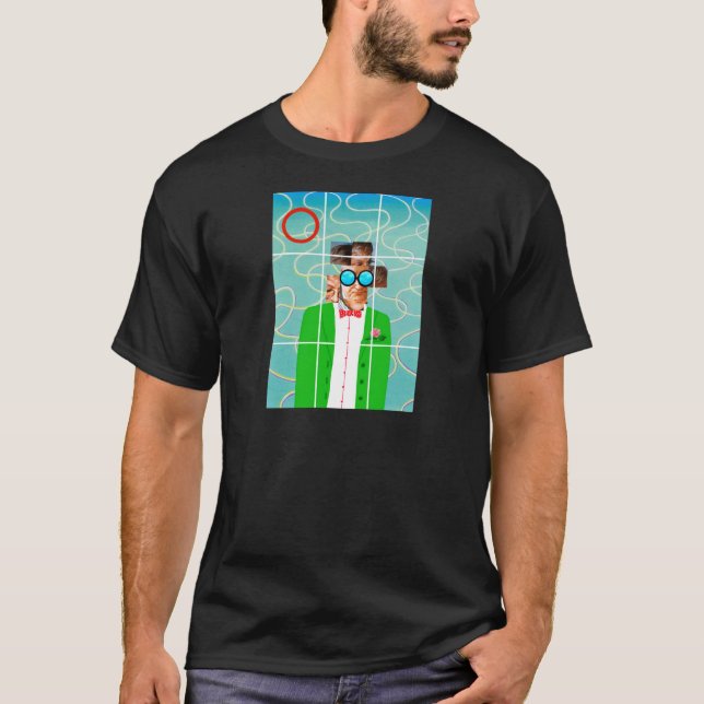 Hockney portrait t shirt (Framsida)