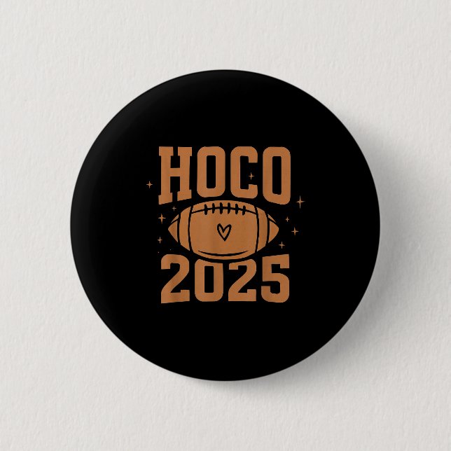 Hoco 2025 High School hemkomstfest  Knapp (Framsida)