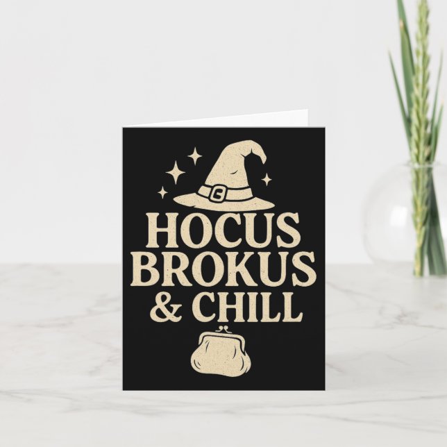 Hocus Brokus Och Chilla  Kort (Framsida)