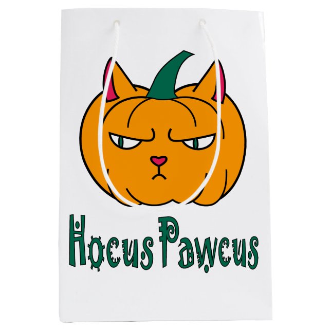 Hocus pawcus Halloween pumpingingerkattmagi (Framsidan)