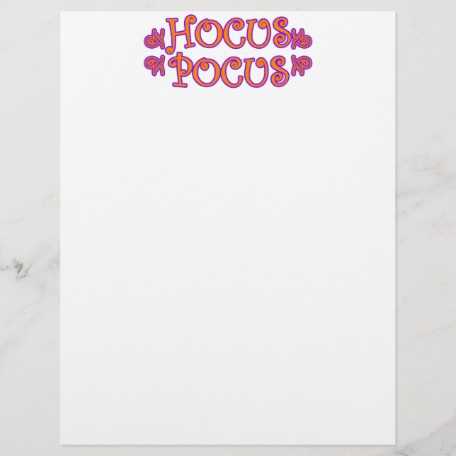 Hocus Pocus (Framsida)