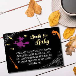 Hocus Pocus Baby Shower Bokar för Baby-kort Bordsnummer