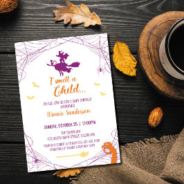 Hocus Pocus Baby Shower Inbjudan