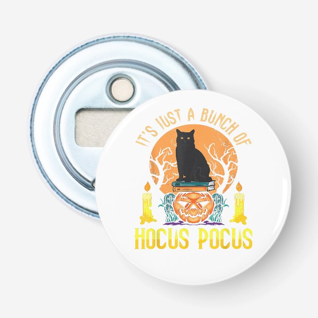 Hocus Pocus Black Cat Flasköppnare (Framsidan)