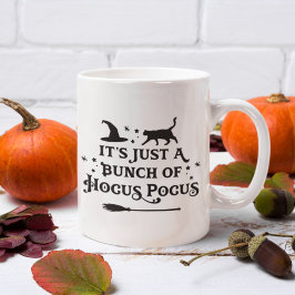 Hocus Pocus Black Halloween-citat Kaffemugg