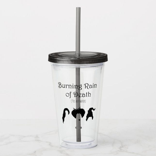 Hocus Pocus- Burning Rain of Death- Tumbler Take Away Mugg (Framsida)