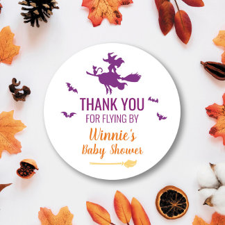 Hocus Pocus Circle Sticker Runt Klistermärke