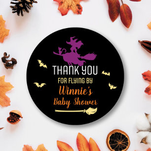 Hocus Pocus Circle Sticker Runt Klistermärke