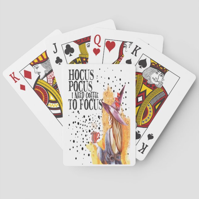 Hocus Pocus Classic-spelkort Casinokort (Baksidan)