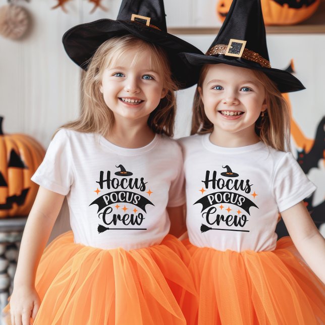 Hocus Pocus Crew Halloween T-Shirt (Skapare uppladdad)