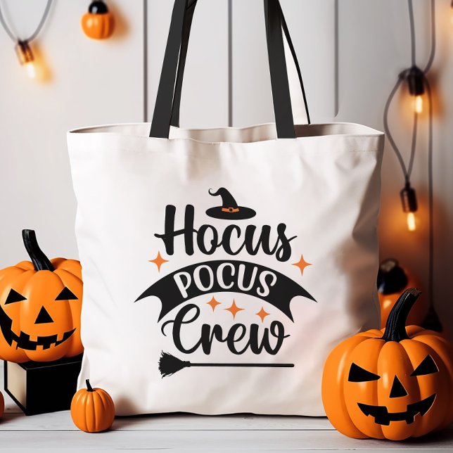 Hocus Pocus Crew Trick-or-Treat Tote Tygkasse (Skapare uppladdad)