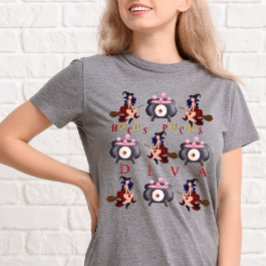 Hocus Pocus Diva Halloween T Shirt