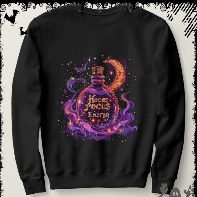 Hocus Pocus Energi | ExDesigner | Halloween T Shirt (Skapare uppladdad)